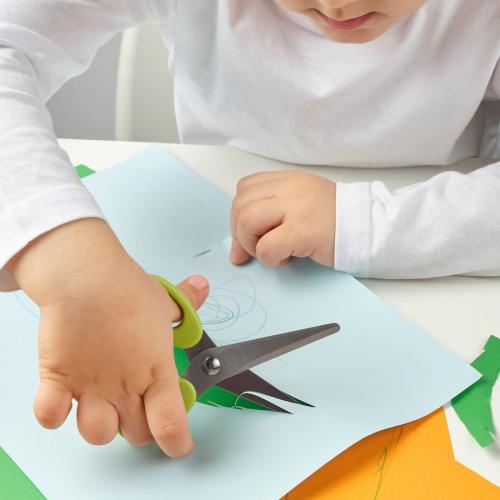 قیچی کودک سبز مدل MALA قیچی کودک سبز مدل MALA