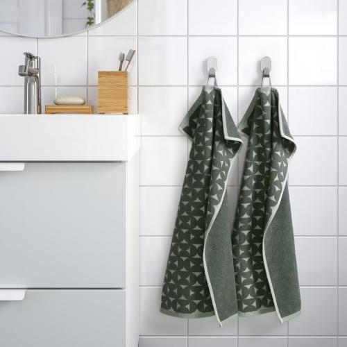 حوله دستی سبز مدل ANGSNEJLIKA 