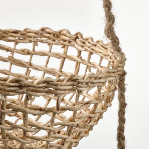 سبد آویز حصیری مدل MAVINN