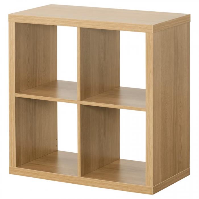 کتابخانه 2*2 چوبی مدل KALLAX