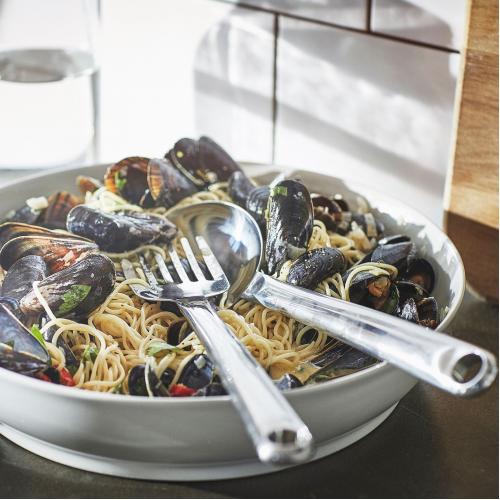 چنگال آشپزی استیل مدل FINMAT