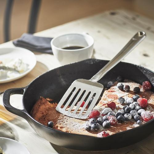 کفگیر استیل مدل FINMAT