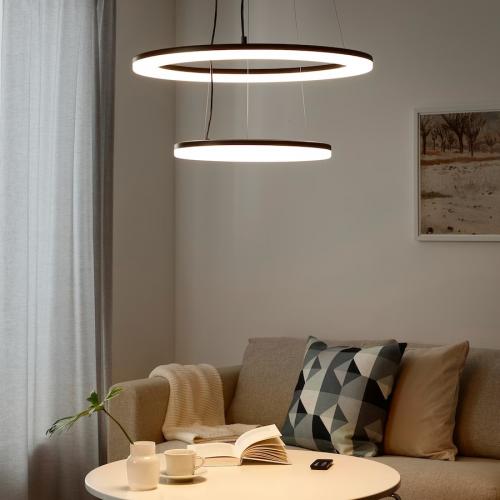 لوستر LED ریموت دار مدل NORAFORS