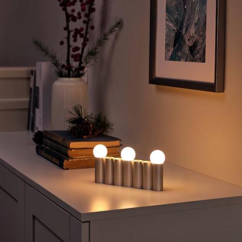 چراغ رومیزی پایه استیل مدل FROJDA