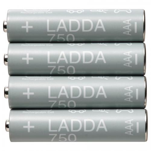 باتری نیم قلمی قابل شارژ ایکیا مدل LADDA