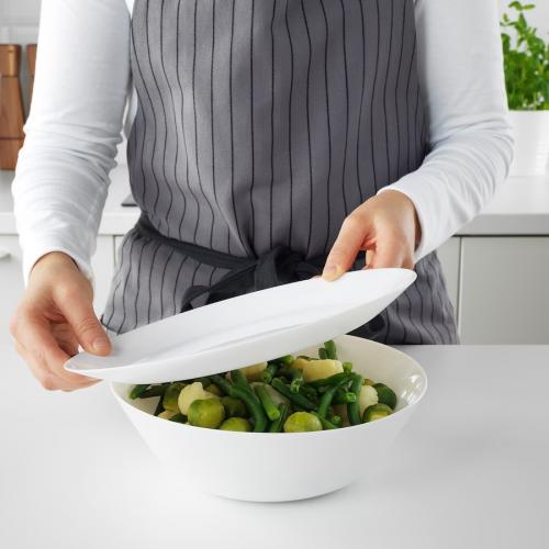 کاسه سالاد خوری سفید مدل OFTAST