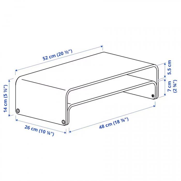 پایه لپ تاپ چوبی مدل VATTENKAR