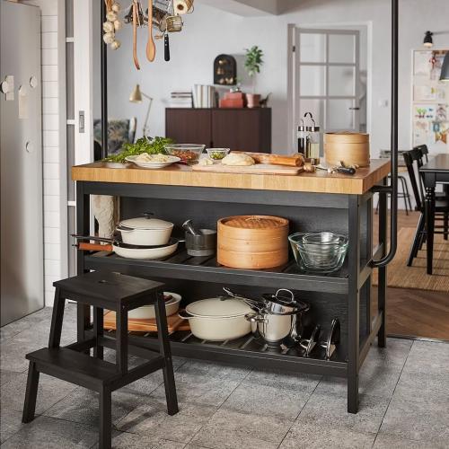 چهارپایه آشپزخانه ایکیا مدل BEKVAM